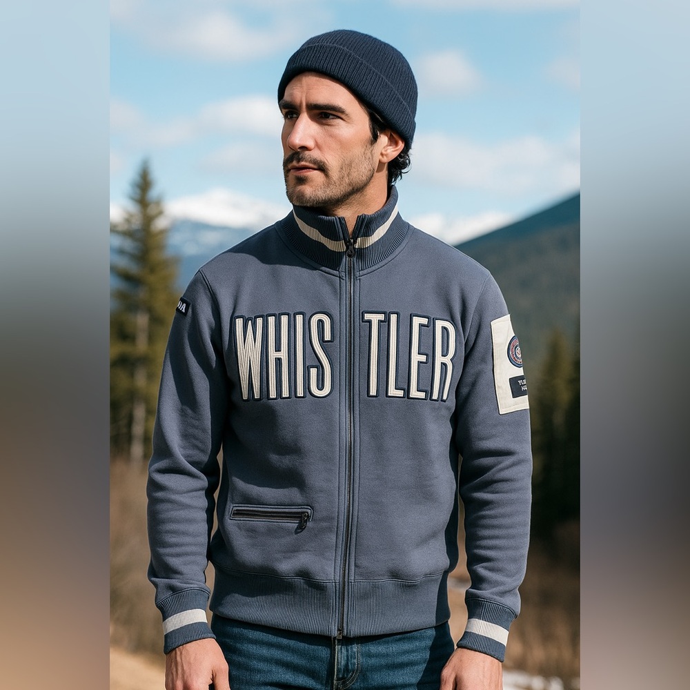 🇨🇦 Red Canoe Whistler Zip Up Sweatshirt